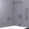 Keeney Mfg Smooth Infinity Grab Bar, Polished Chrome, 36", 36.00" L, Stainless Steel, Polished Chrome GB2023-36PC - alternate 2